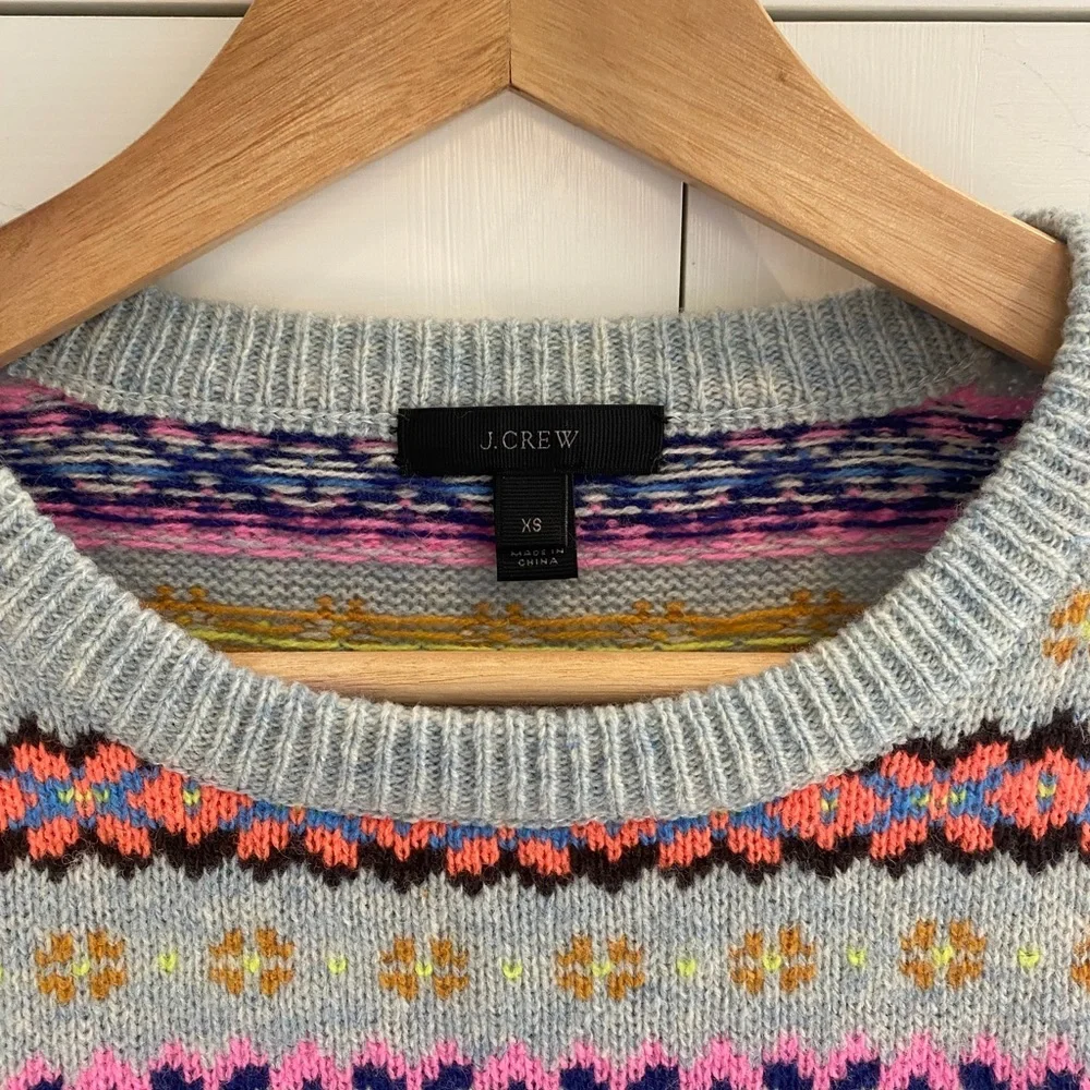 J. Crew Shetland sweater